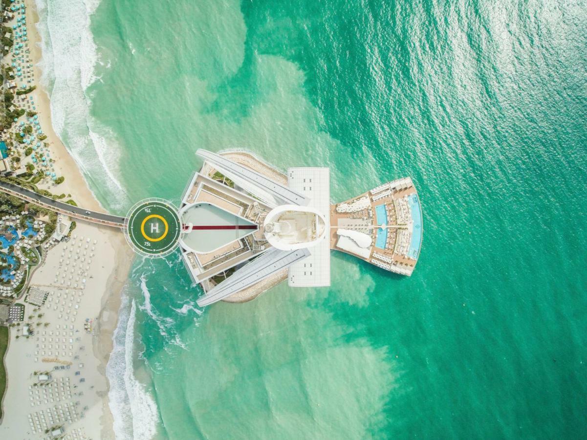 Jumeirah Burj Al Arab Dubai Esterno foto The proposed location of the heliport